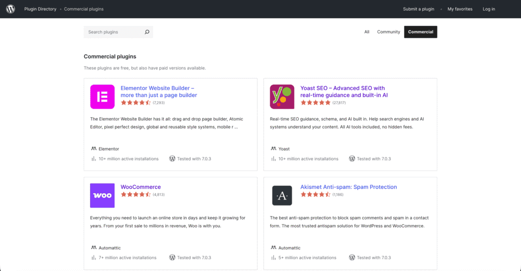 wordpress.org plug-ins