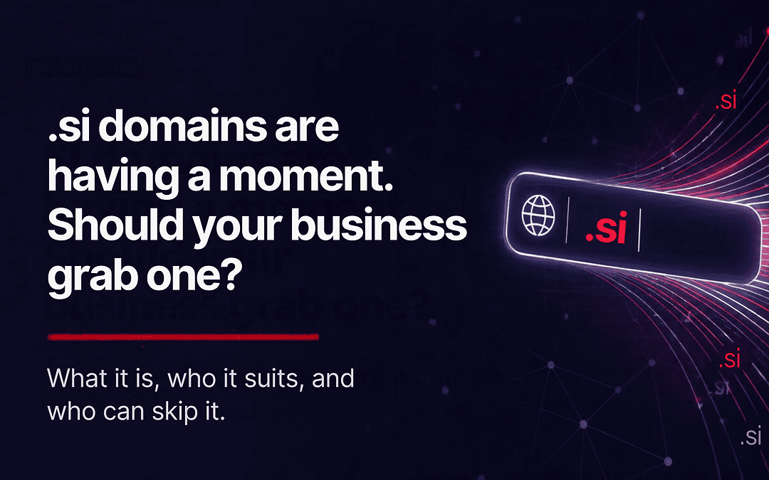 .si Domains in Australia: Should You Register One?